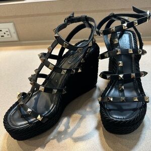 Valentino Garavani Rockstud Leather Sandals